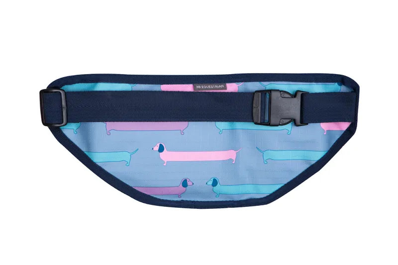 Hy Equestrian Dorris The Dachshund Bum Bag - Riviera/Navy-1
